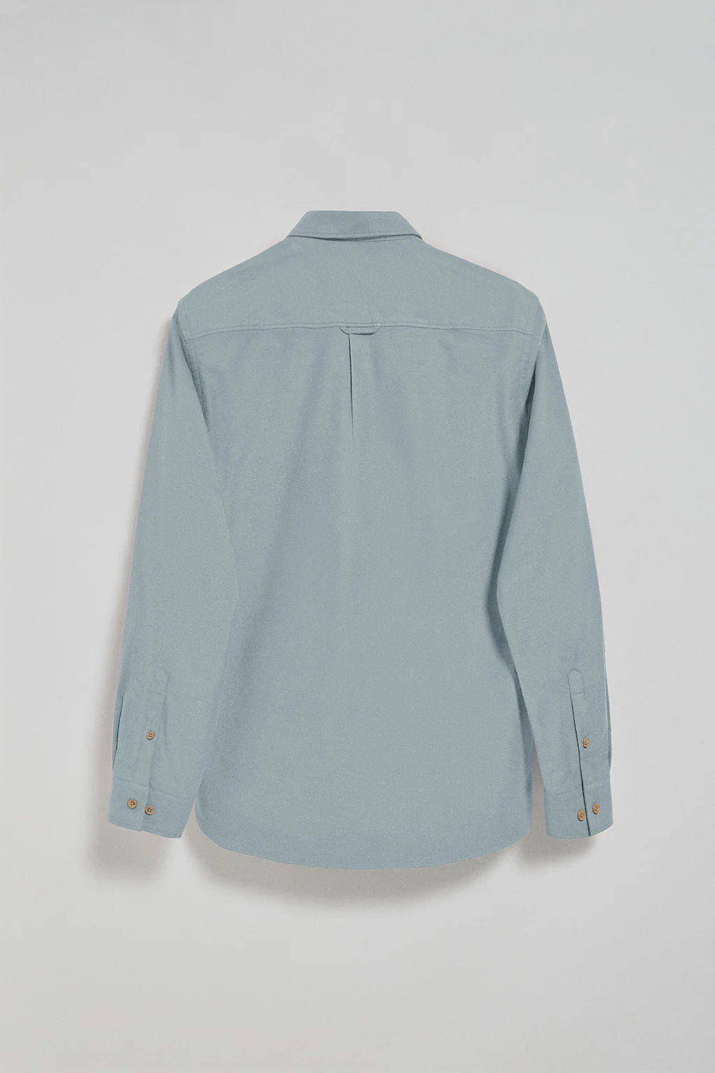 Green Oxford shirt Cambridge with pocket and Polo Club detail - Image 4