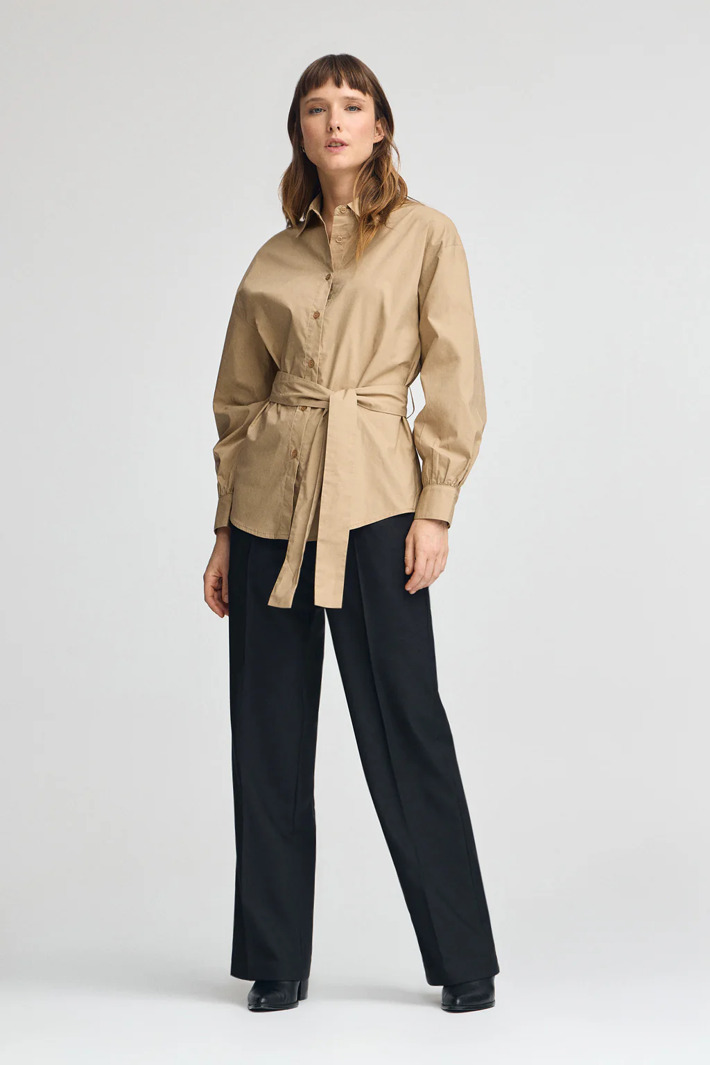 Camel blouse Corina - Image 2