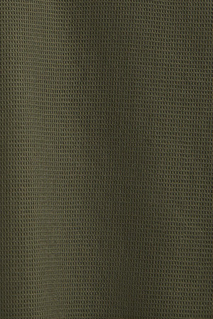 Olive-green regular-fit shirt with buttoned collar and Polo Club logo - Image 8