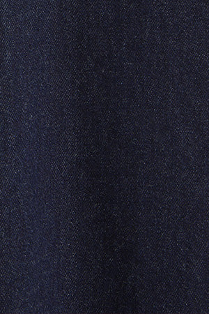 Indigo-blue denim shirt with slim fit and Rigby Go logo - Image 9