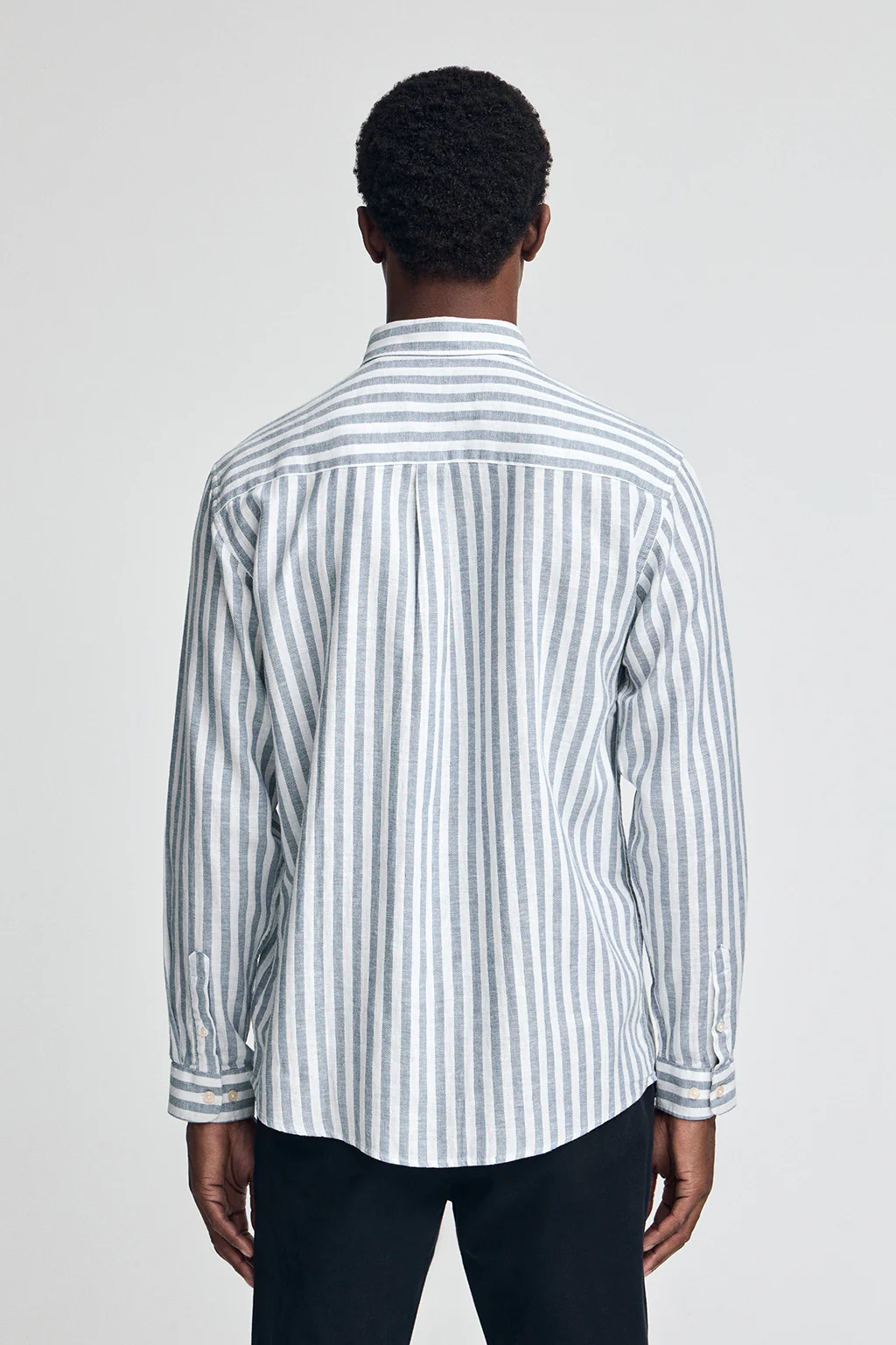 Light-blue striped shirt with Polo Club logo - Image 5
