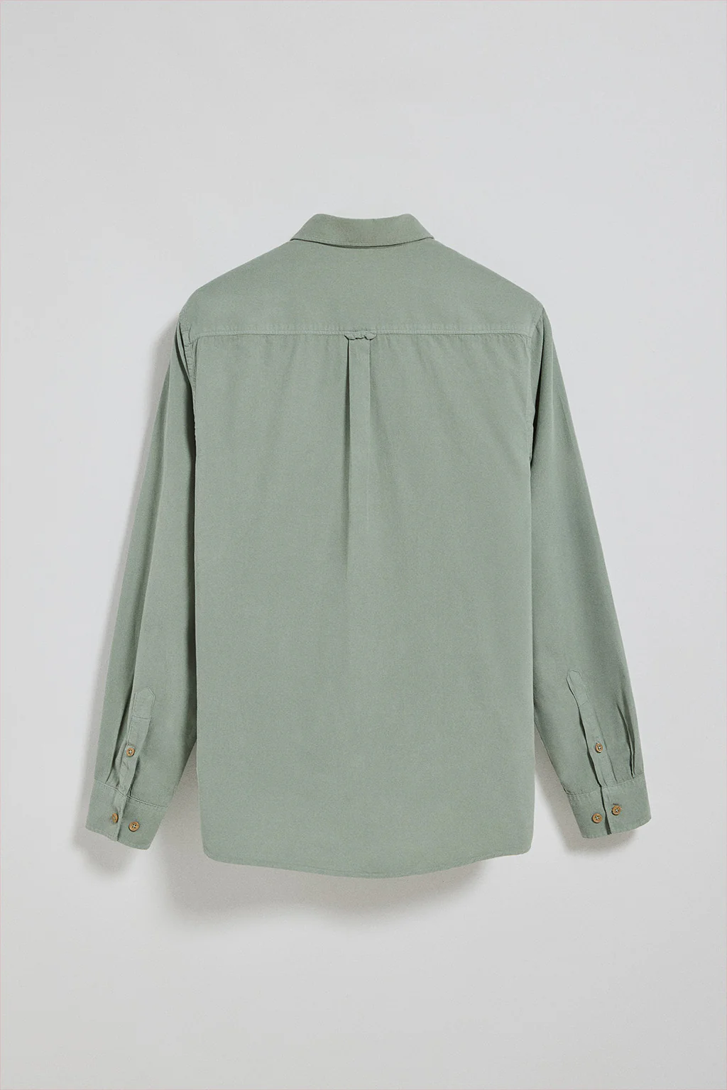 Green shirt Massachusetts with pockets and Polo Club embroidery - Image 2