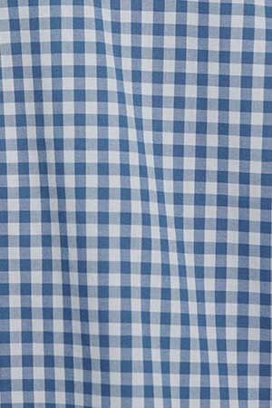 Blue vichy-check shirt Mataro with Polo Club logo - Image 10