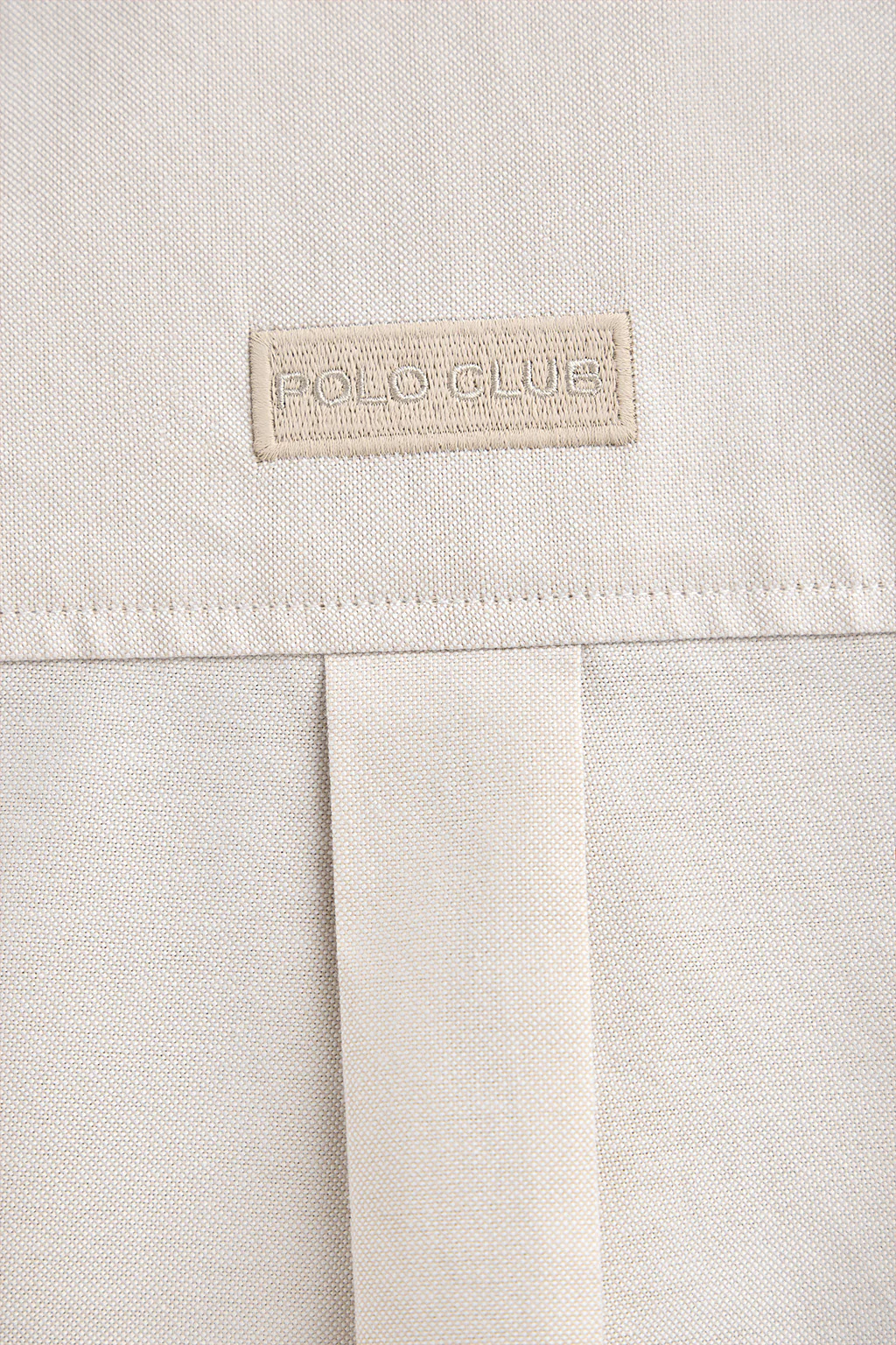 Beige shirt with relaxed fit and Polo Club logo - Image 8