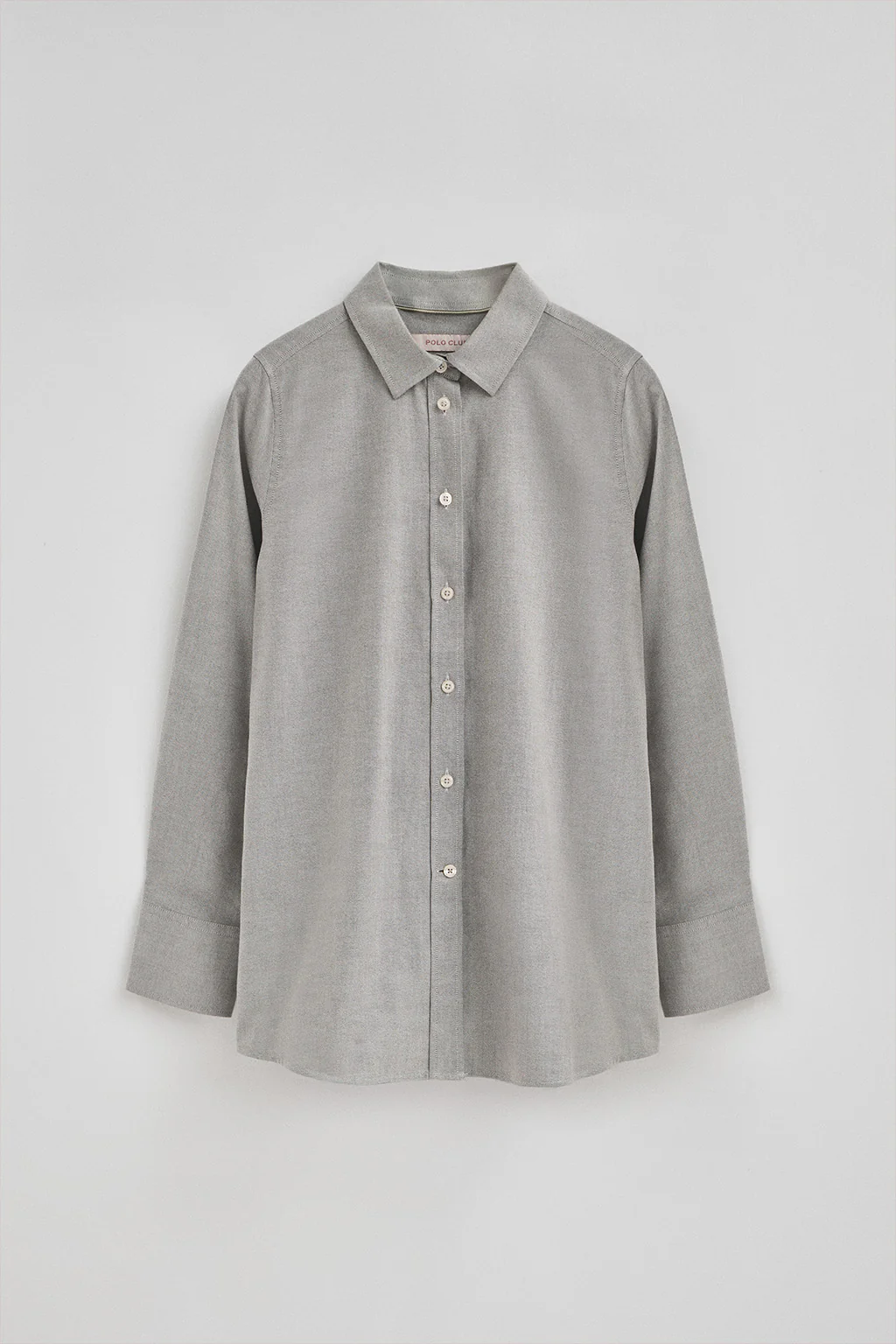 Grey shirt with relaxed fit and Polo Club logo - Image 10