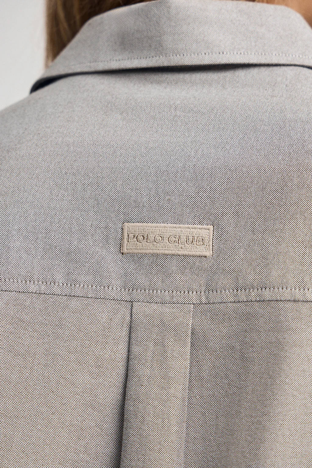 Grey shirt with relaxed fit and Polo Club logo - Image 5
