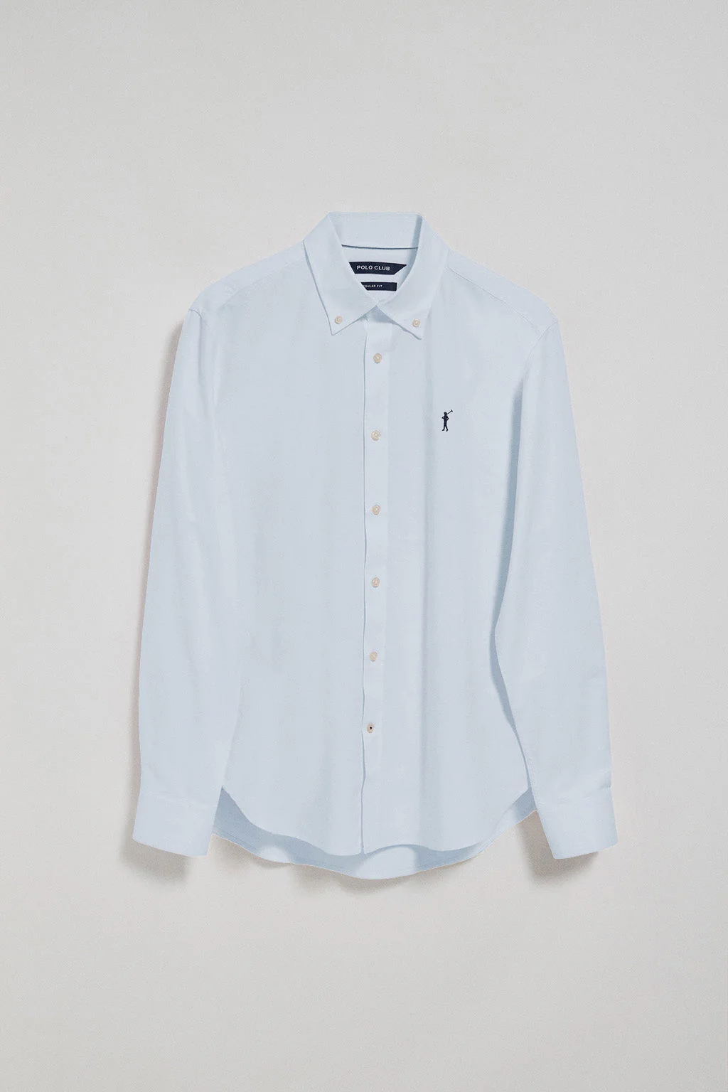Regular-fit shirt with Rigby Go logo 2 pack (sky blue and white) - Image 6