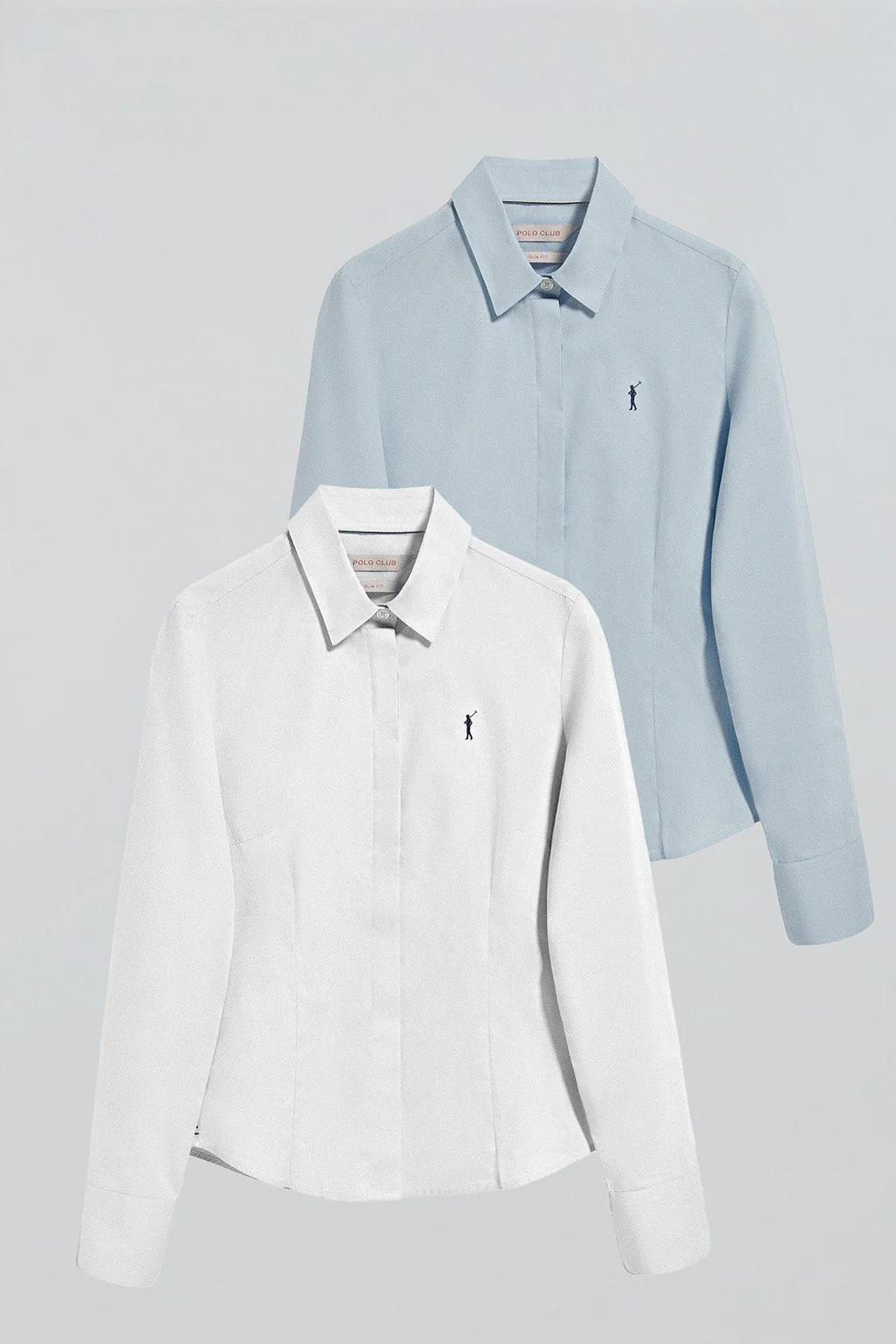 Shirt with Rigby Go logo 2 pack (sky blue and white) - Image 12