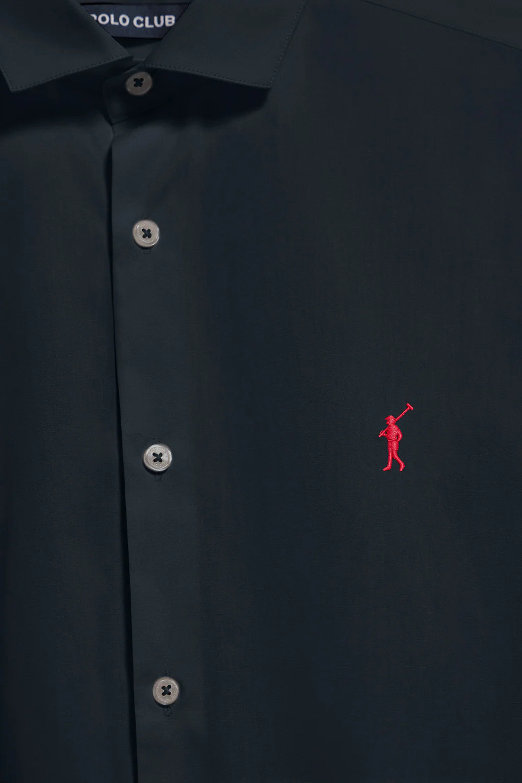 Slim-fit shirt with Rigby Go logo 3 pack (navy blue, sky blue and white) - Image 10