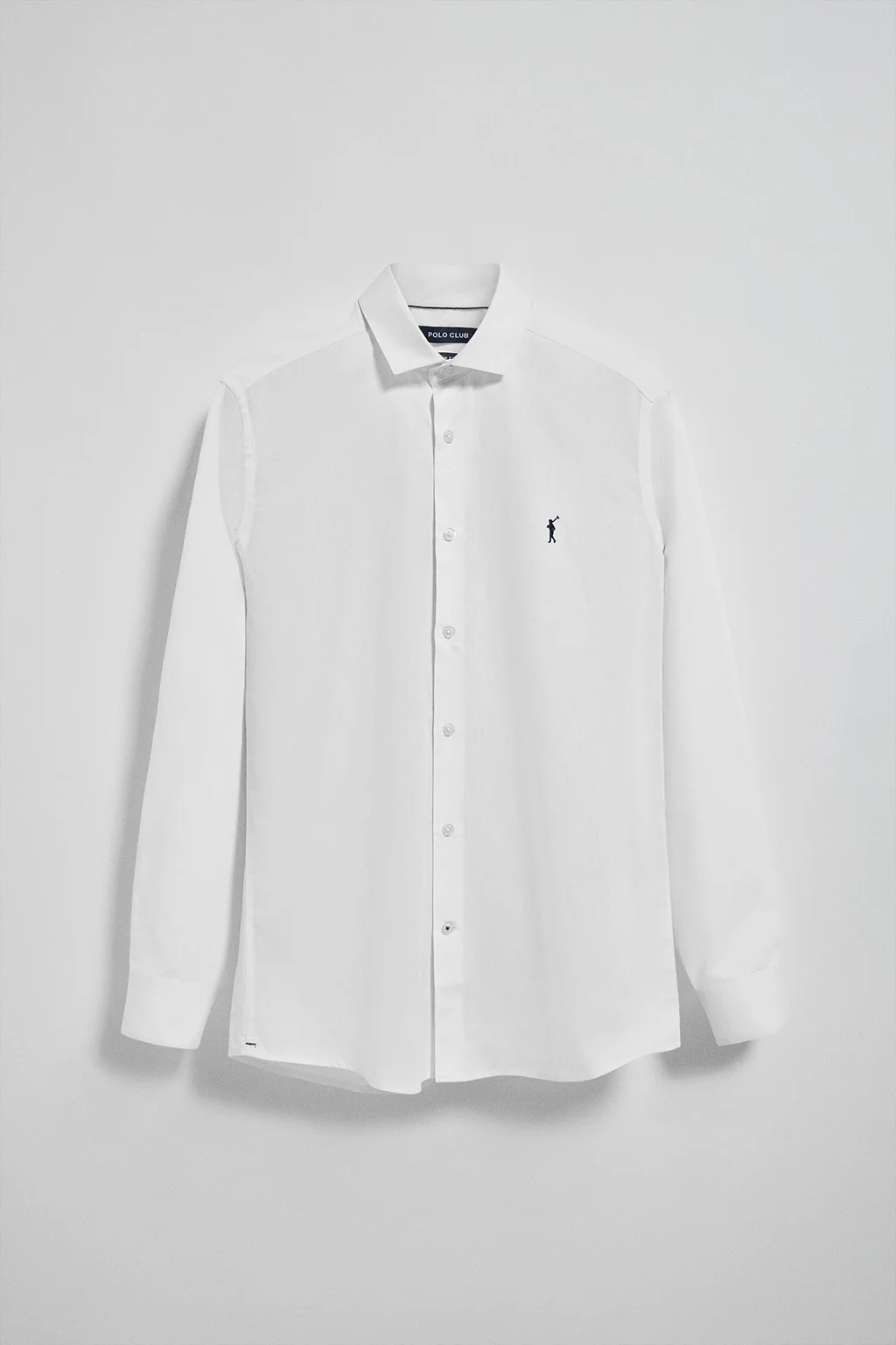 Slim-fit shirt with Rigby Go logo 3 pack (navy blue, sky blue and white) - Image 2