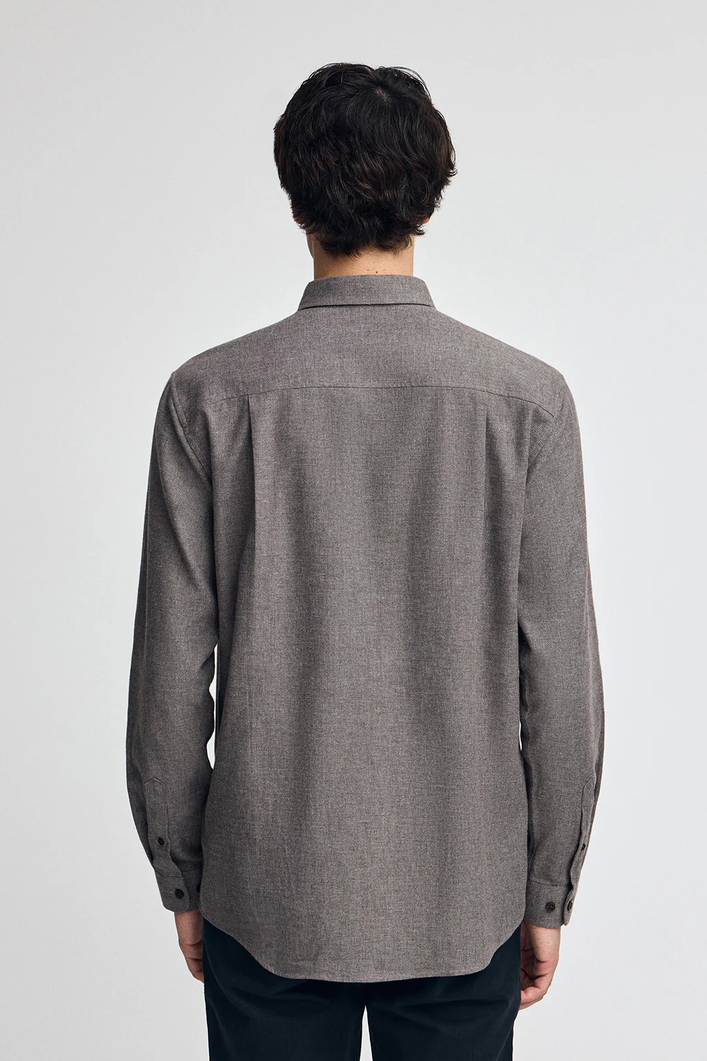 Brown regular-fit shirt with Polo Club logo - Image 5