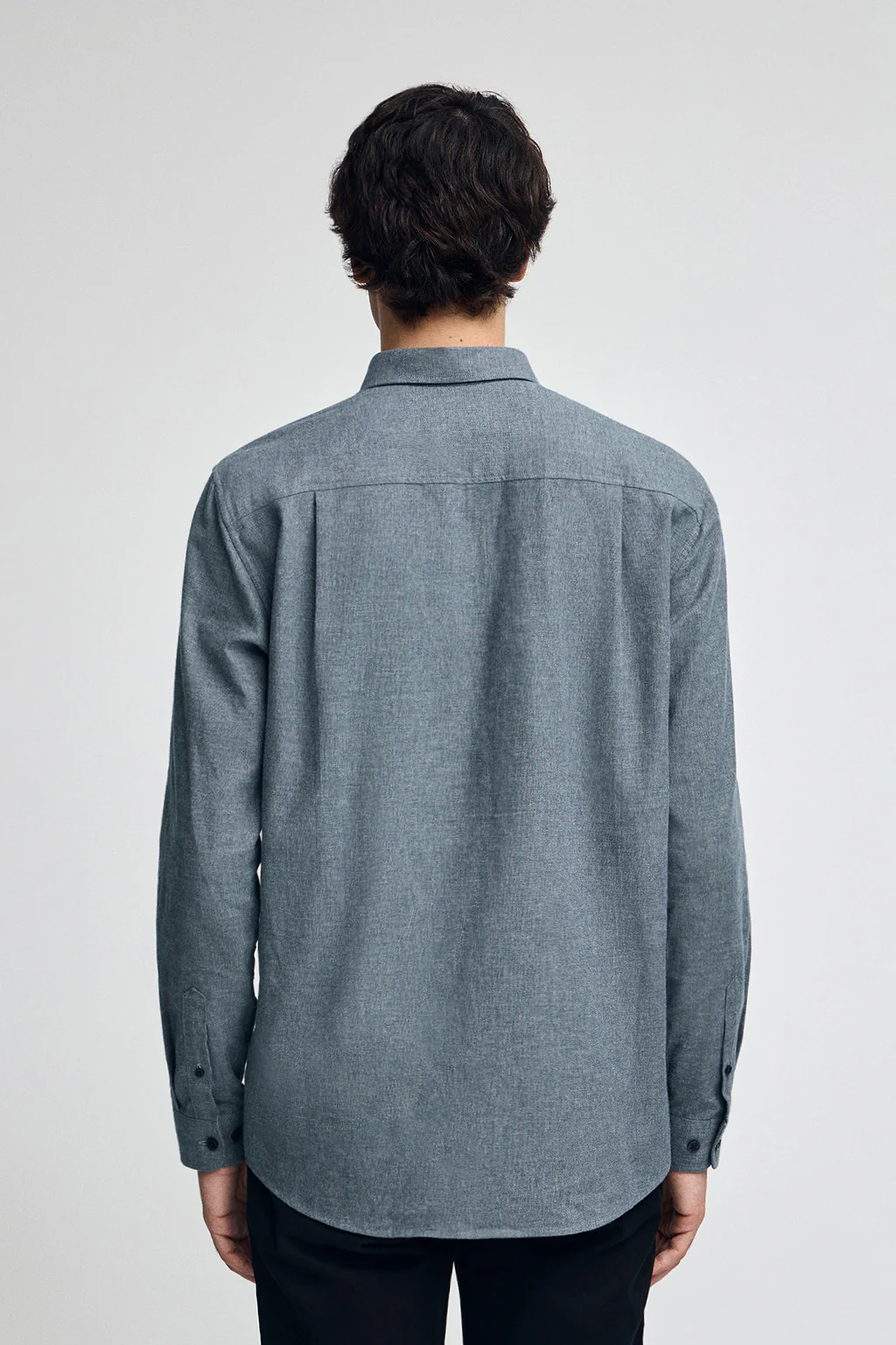 Denim-blue shirt with regular fit and Polo Club logo - Image 5