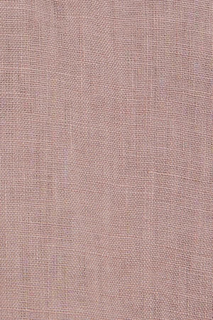 Pink-taupe garment-dye linen shirt with embroidered monogram - Image 9