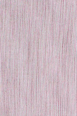 Red cotton-linen striped shirt with regular fit and Polo Club embroidery - Image 11