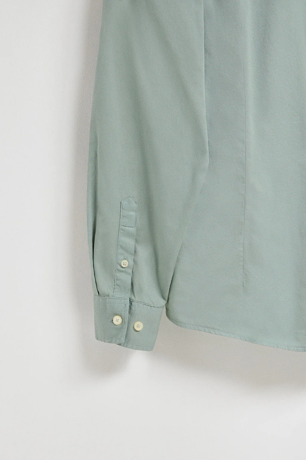 Green twill shirt Princeton with Rigby Go logo - Image 8