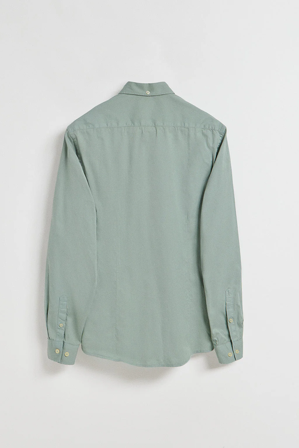 Green twill shirt Princeton with Rigby Go logo - Image 9