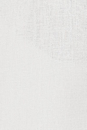 White cotton-linen regular-fit shirt with mandarin collar and Rigby Go embroidery - Image 10