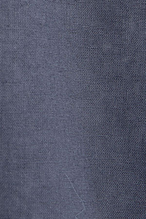 Denim-blue cotton-linen shirt with regular fit and Rigby Go logo - Image 11
