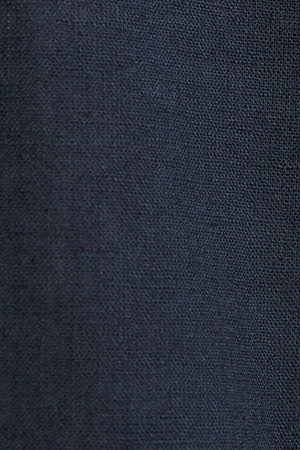 Navy-blue cotton-linen shirt with regular fit and Rigby Go logo - Image 11