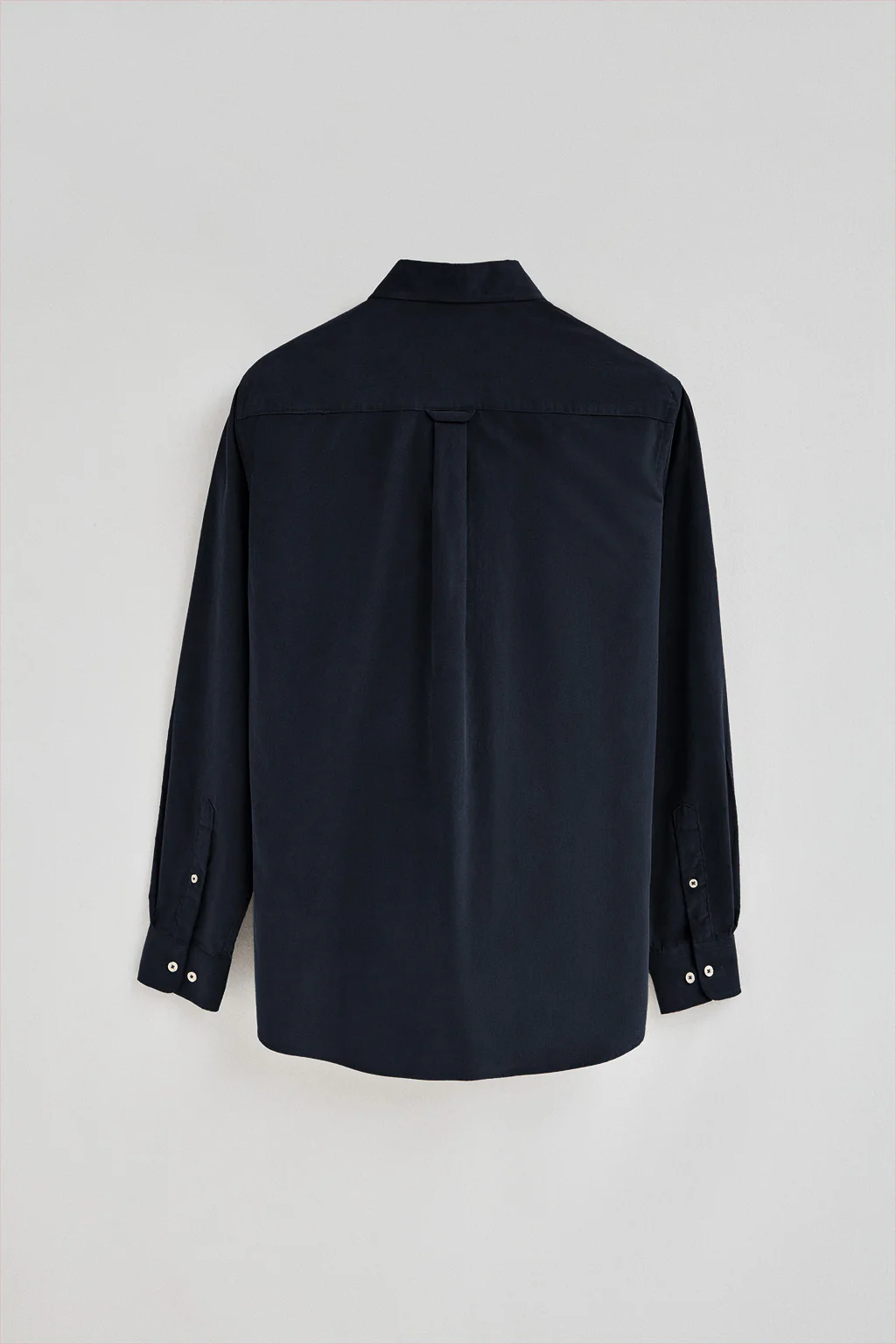 Navy-blue corduroy shirt with Rigby Go logo - Image 7