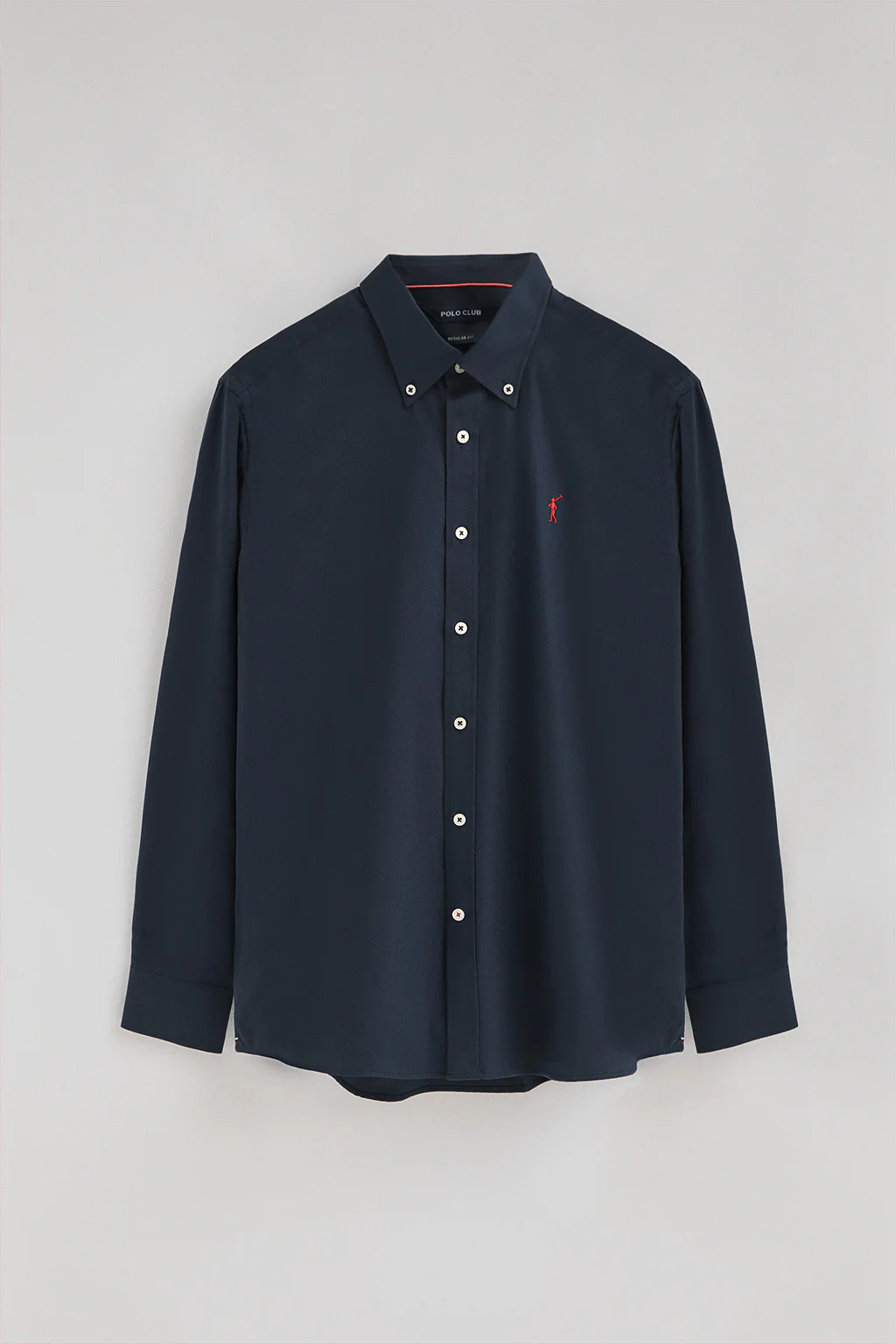 Navy-blue shirt with regular fit and Rigby Go logo - Image 7