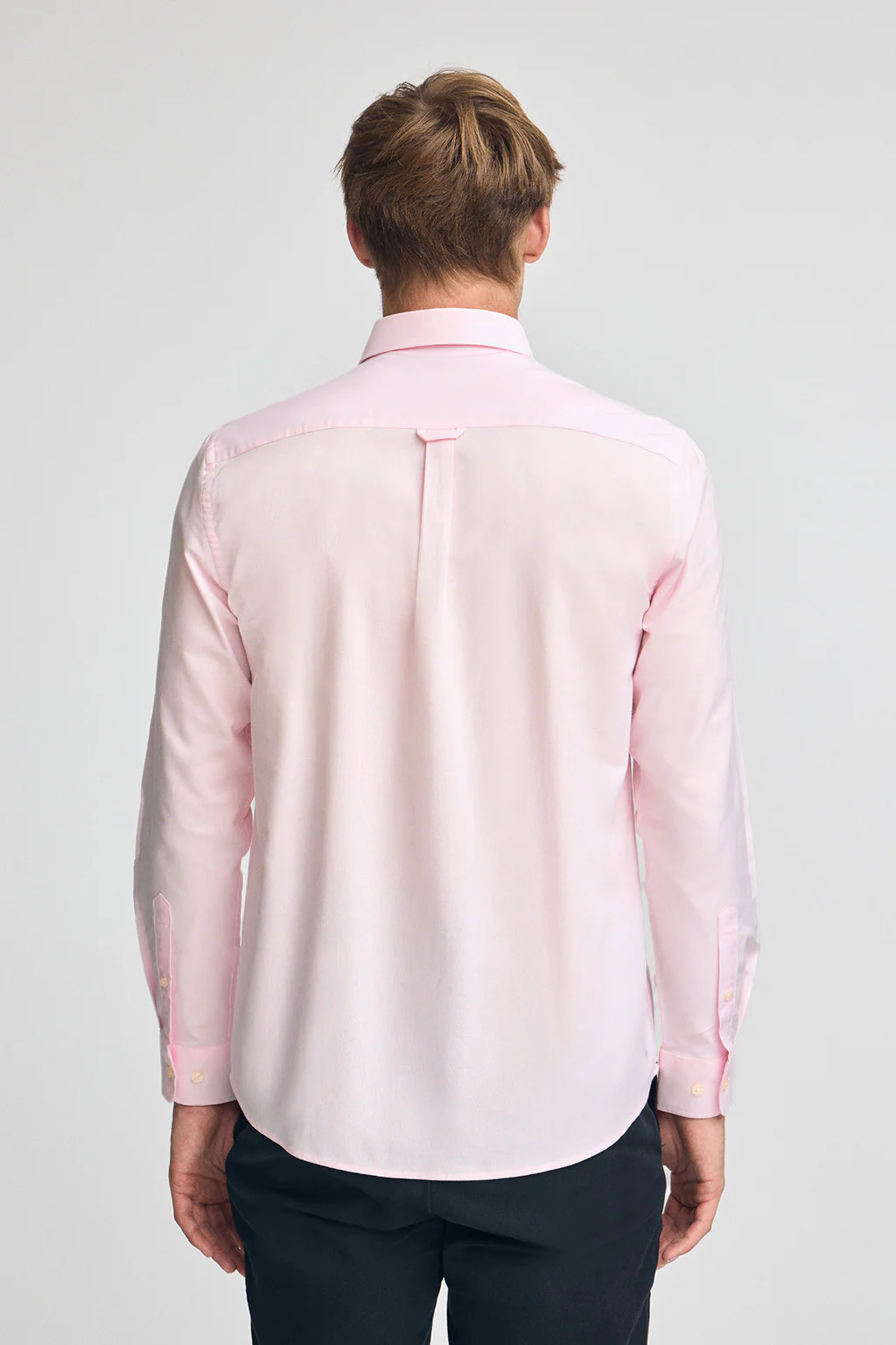 Pink shirt with regular fit and Rigby Go logo - Image 4