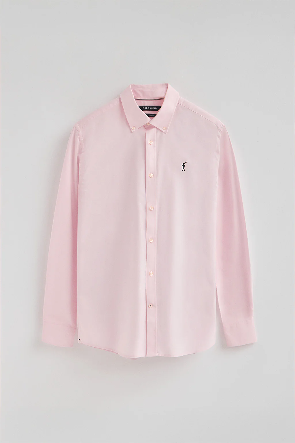 Pink shirt with regular fit and Rigby Go logo - Image 7