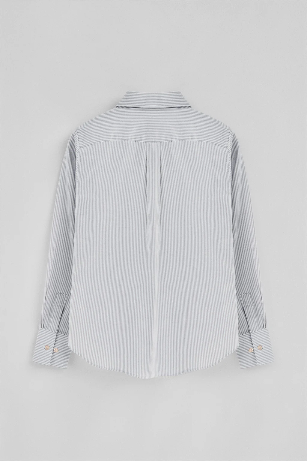 Navy-blue striped shirt with regular fit and Rigby Go logo - Image 7