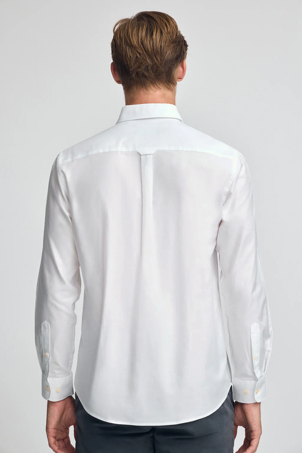 White shirt with regular fit and Rigby Go logo - Image 4