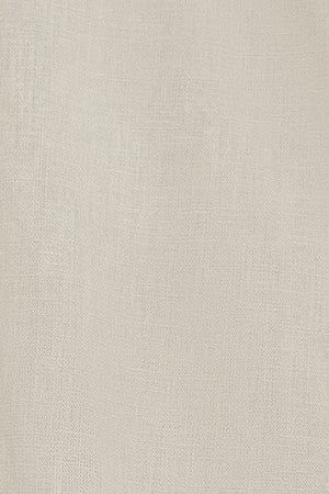 Beige short-sleeve shirt in linen and cotton with Rigby Go embroidery - Image 9