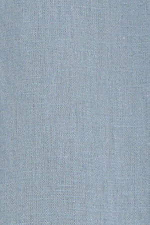 Sky-blue short-sleeve shirt in linen and cotton with Rigby Go embroidery - Image 8