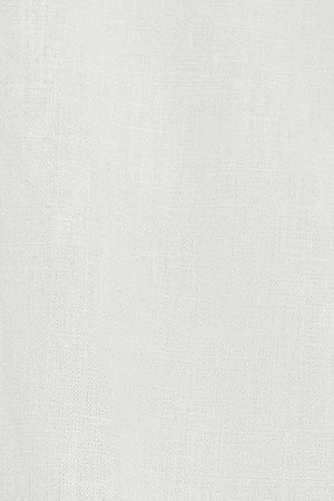 White short-sleeve shirt in linen and cotton with Rigby Go embroidery - Image 8