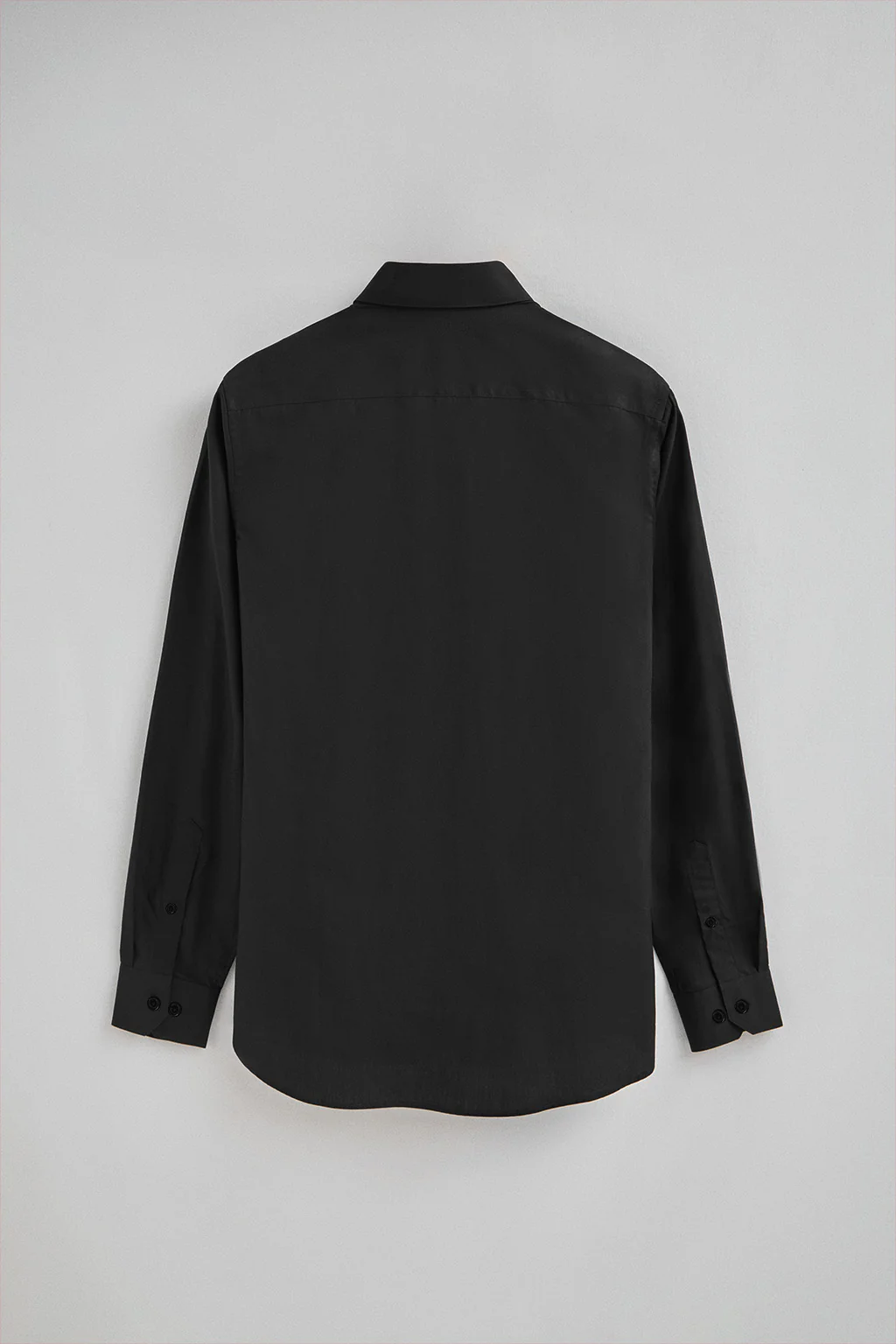 Black poplin shirt with slim fit and Rigby Go logo - Image 7