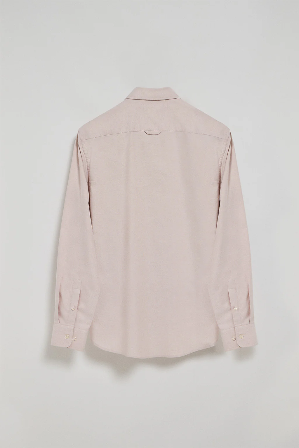 Brown Oxford shirt with Rigby Go embroidered logo - Image 6