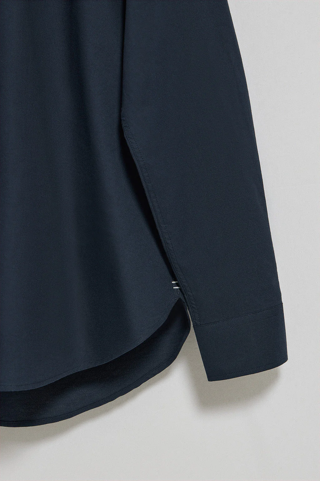 Navy-blue Oxford shirt with Rigby Go embroidered logo - Image 7