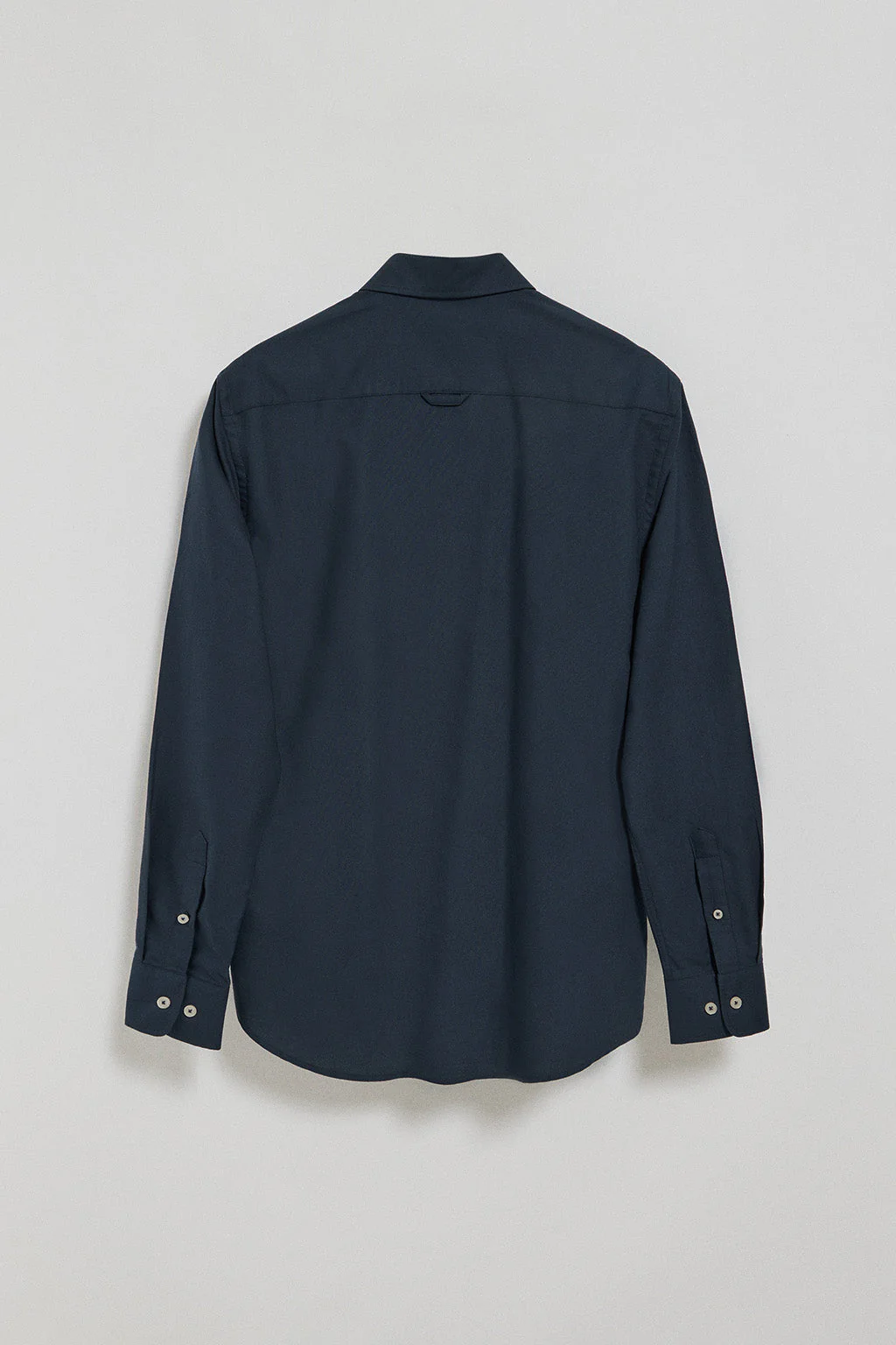 Navy-blue Oxford shirt with Rigby Go embroidered logo - Image 8
