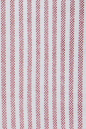 Maroon striped Oxford shirt with regular fit and Rigby Go embroidery - Image 9