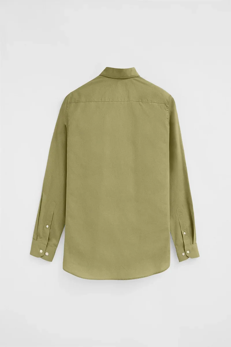 Leaf-green shirt with slim fit and Rigby Go logo - Image 7
