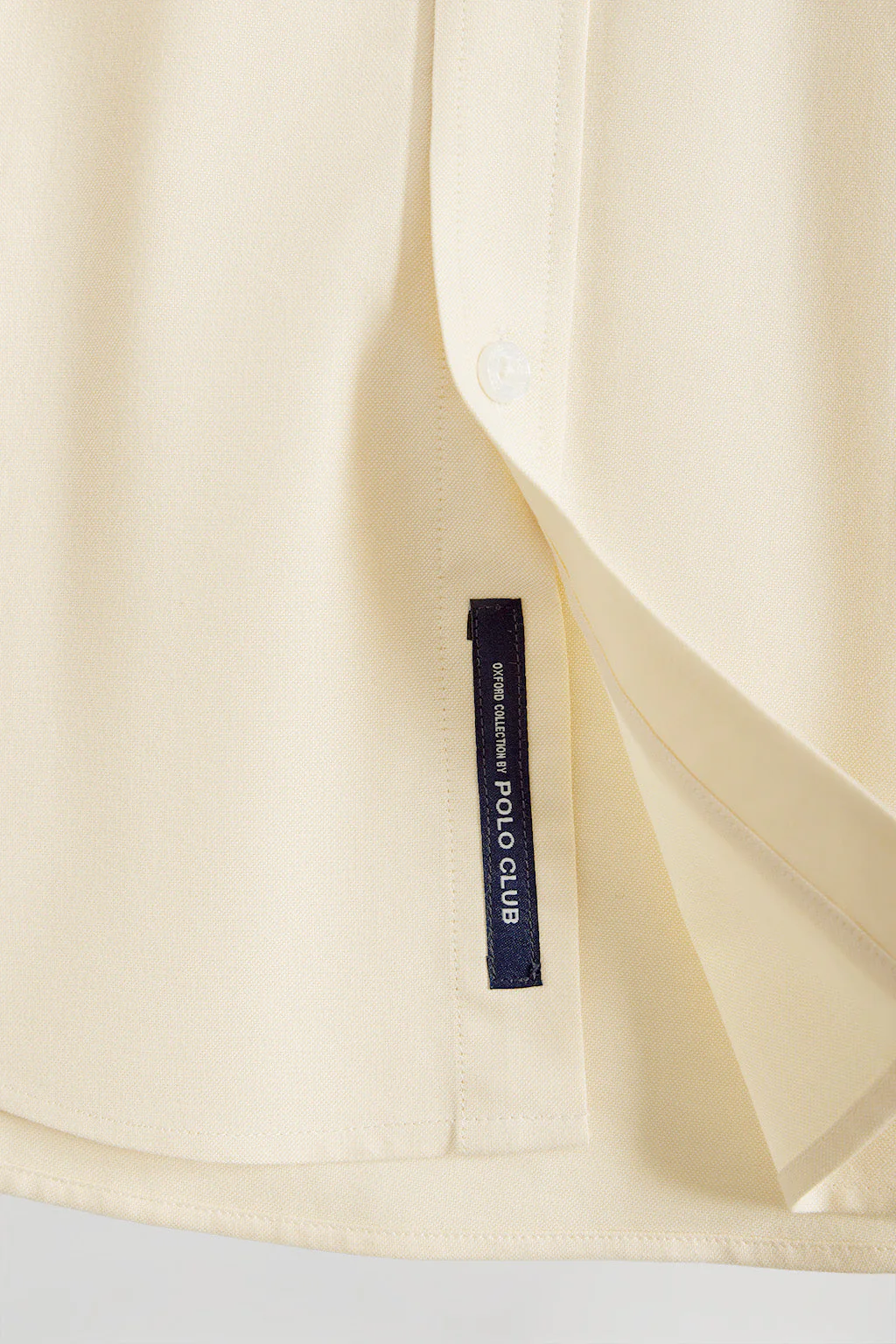Yellow Oxford shirt with Rigby Go logo - Image 7