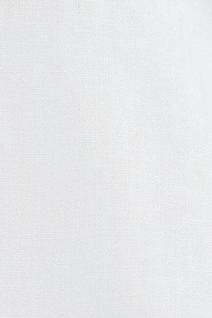 White cotton-linen short-sleeve shirt with regular fit and Rigby Go logo - Image 10