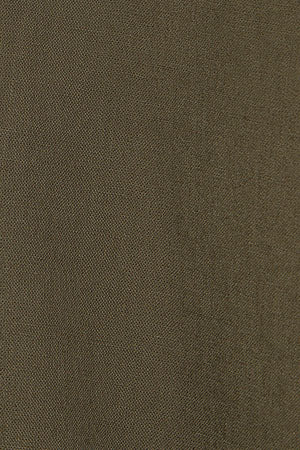 Dark-green regular-fit shirt in linen and cotton with Rigby Go embroidery - Image 9
