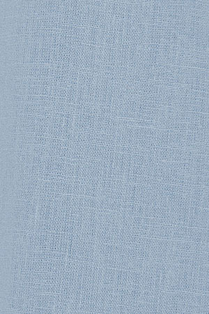 Sky-blue regular-fit shirt in linen and cotton with Rigby Go embroidery - Image 9