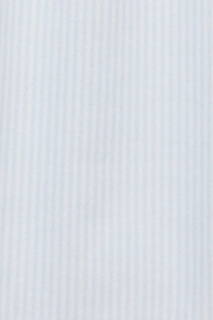 Blue striped Oxford shirt with Rigby Go logo - Image 8