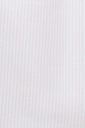 Pink striped Oxford shirt with Rigby Go logo - Image 9