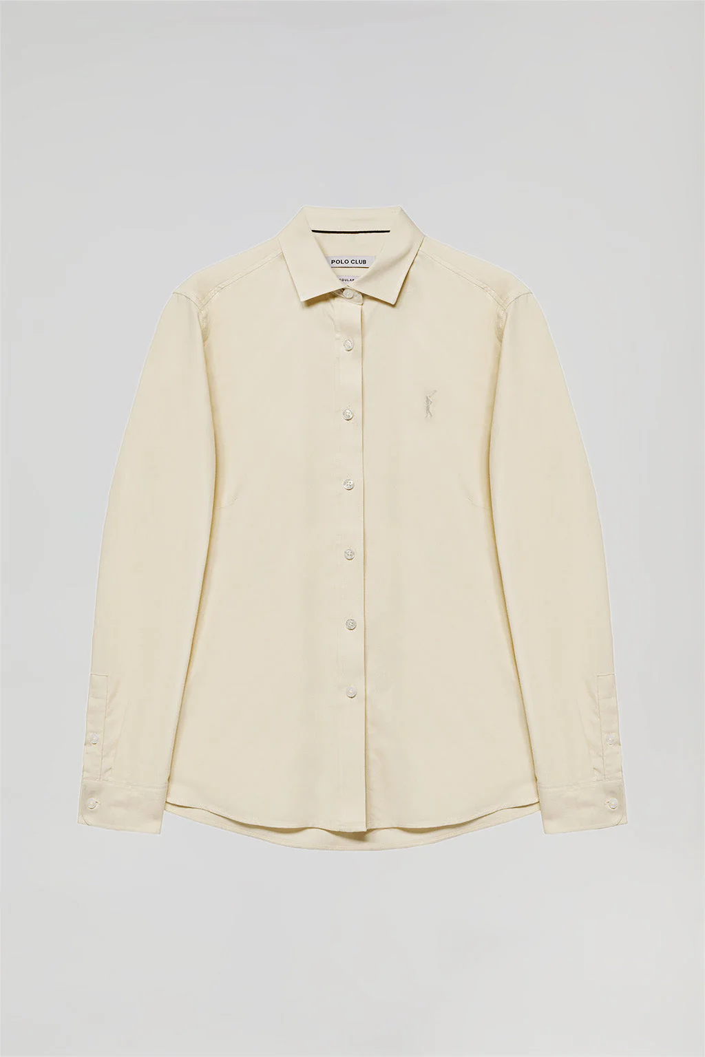 Yellow regular-fit Oxford shirt with Rigby Go logo - Image 9