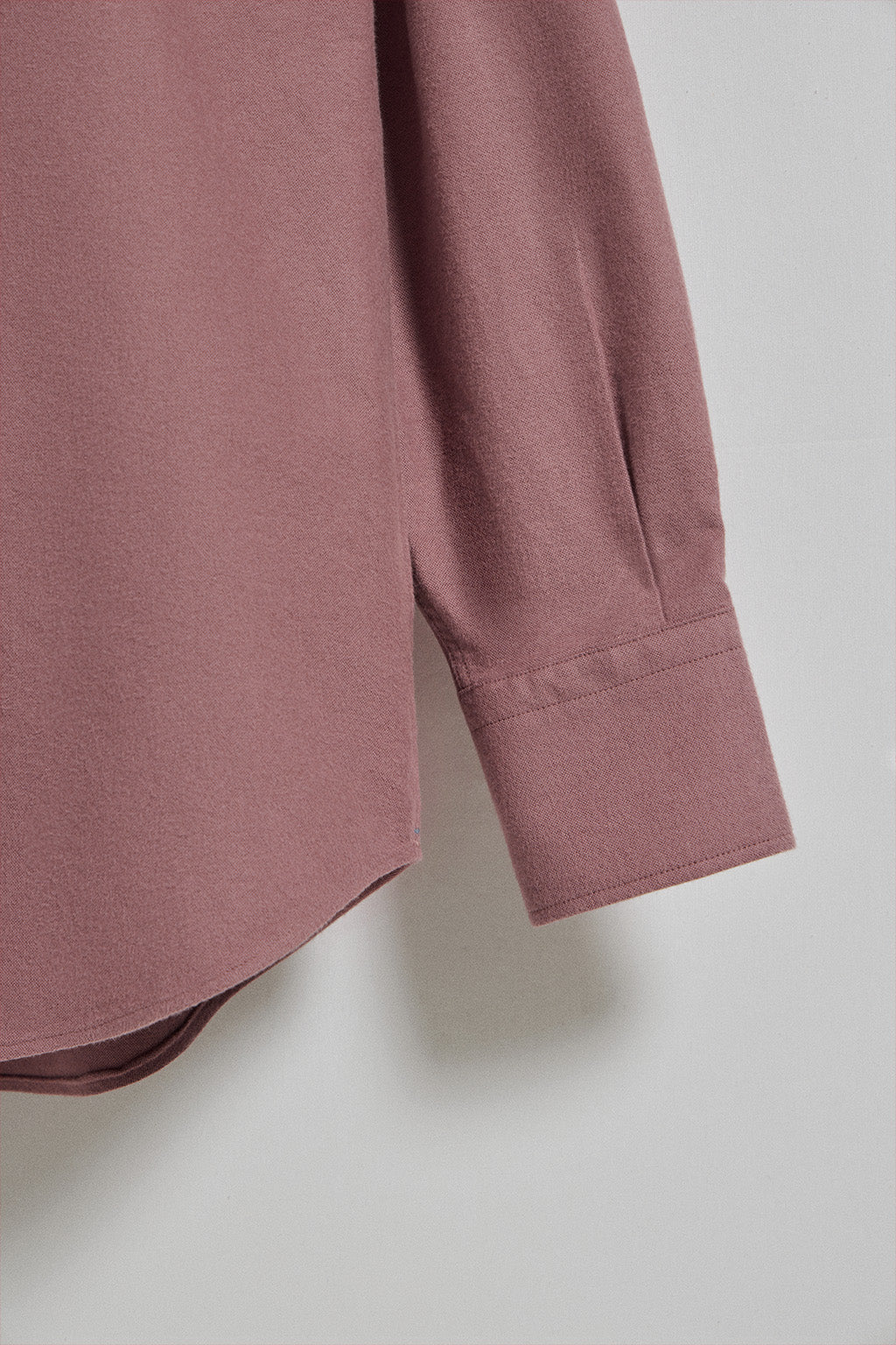 Burgundy Oxford shirt Sabina with embroidered Rigby Go logo - Image 8