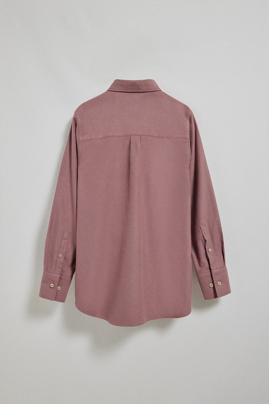 Burgundy Oxford shirt Sabina with embroidered Rigby Go logo - Image 9