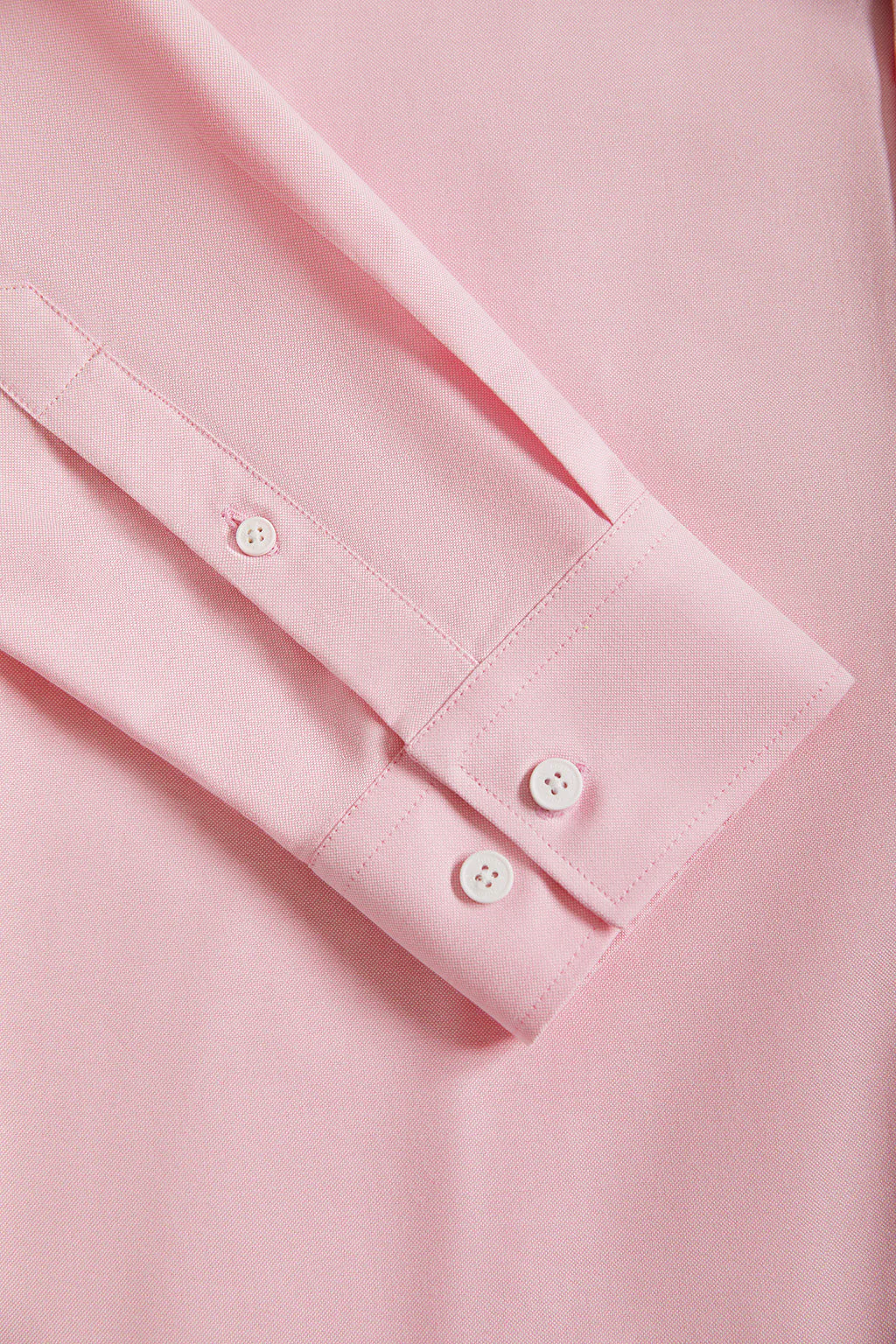 Pink Oxford shirt with Polo Club embroidered detail - Image 7