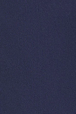 Navy-blue cotton blouse Solar with embroidered detail - Image 9