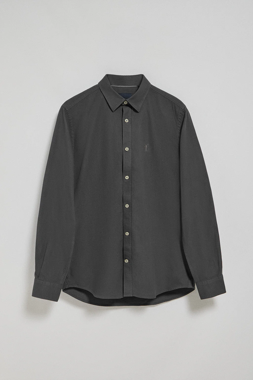Dark-gray shirt Stanford with Rigby Go tonal embroidered logo - Image 10